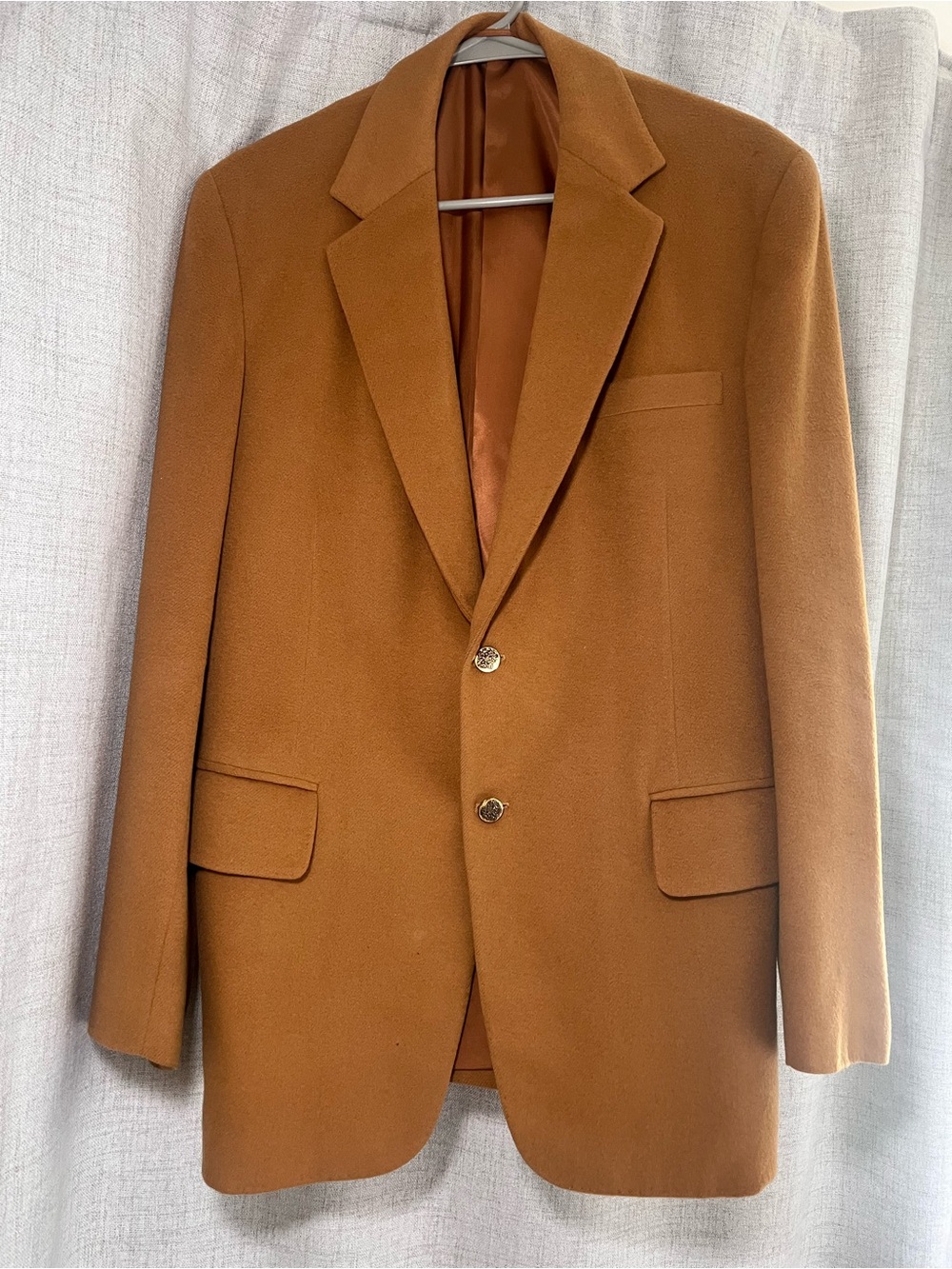 Tailor Vintage Chestnut Brown Single-Breasted Sport Coat